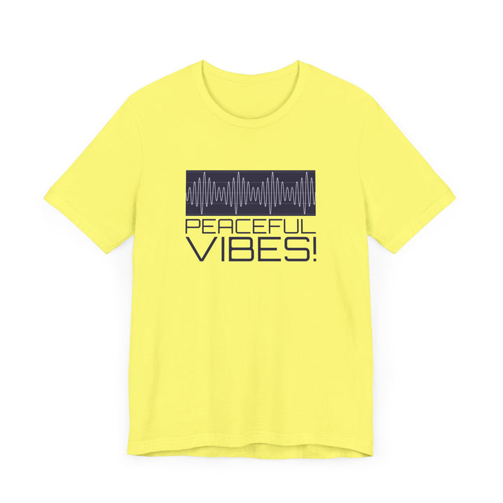 "Peaceful Vibes 2.0" Unisex Jersey Short Sleeve Tee