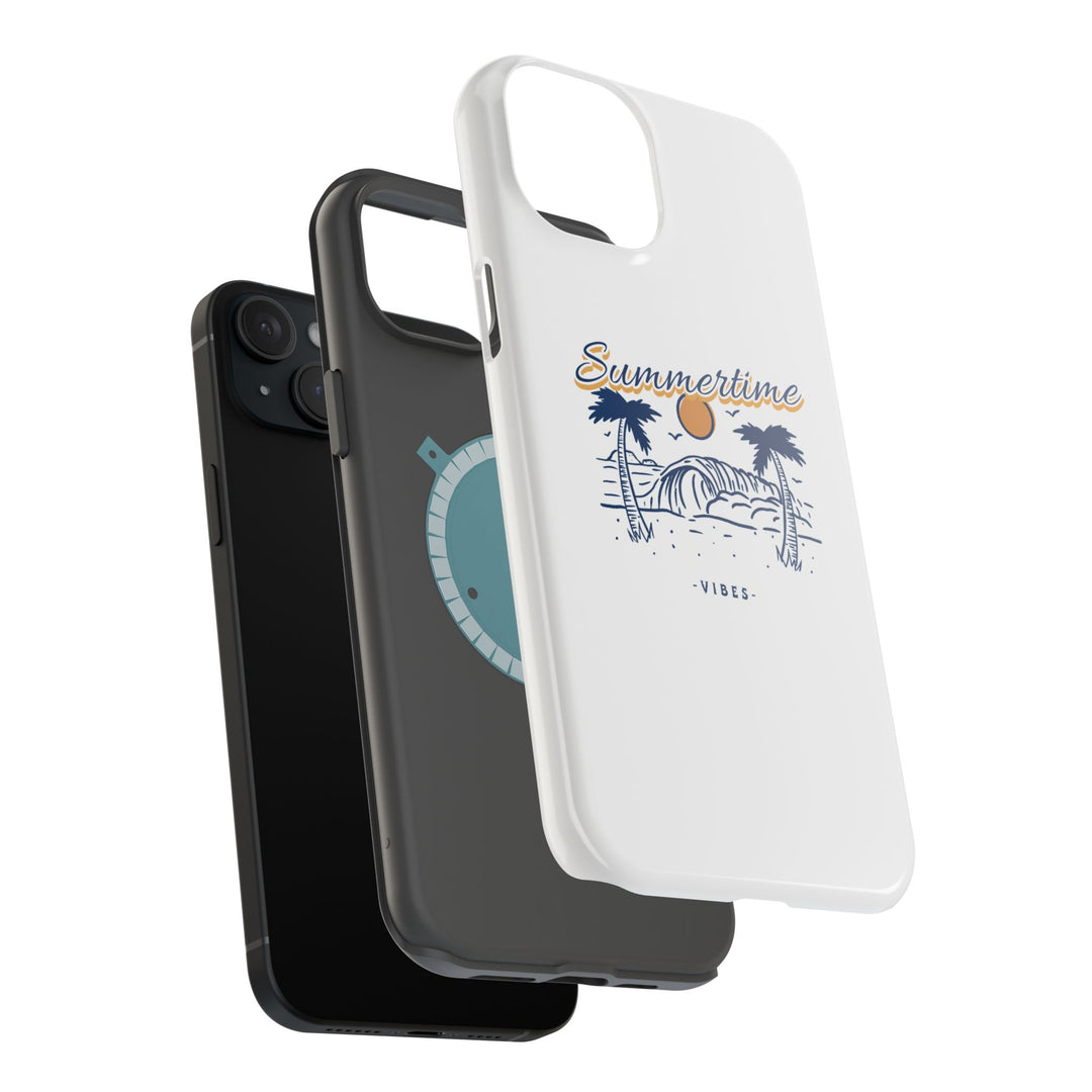 "Summertime Vibes" iPhone Case – Heatproof Your Style Magnetic Tough Cases