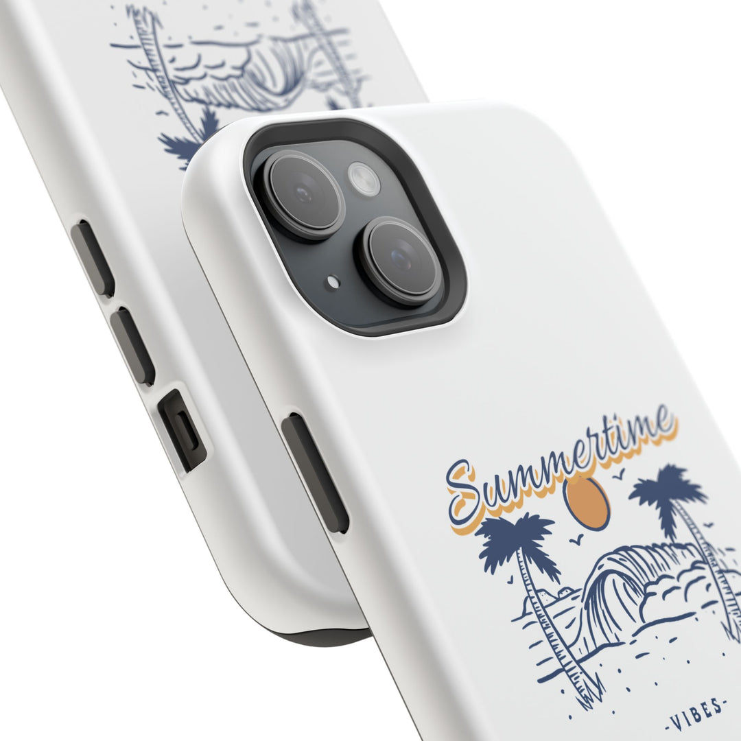 "Summertime Vibes" iPhone Case – Heatproof Your Style Magnetic Tough Cases