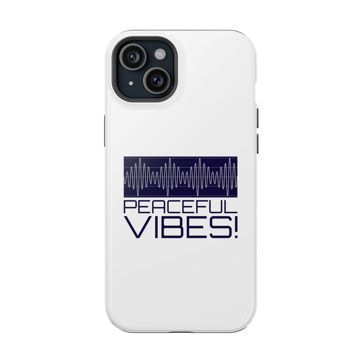 "Peaceful Vibes 2.0" Magnetic iPhone Tough Cases  - Where Tranquility Meets Toughness