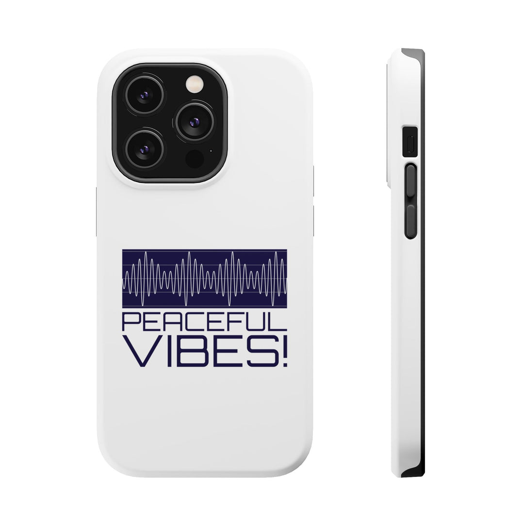 "Peaceful Vibes 2.0" Magnetic iPhone Tough Cases  - Where Tranquility Meets Toughness