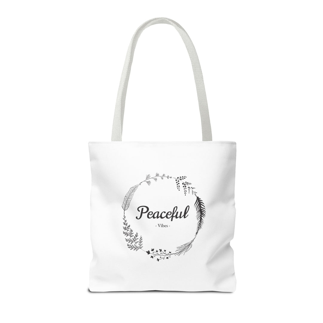 "Peaceful Vibes" Tote Bag