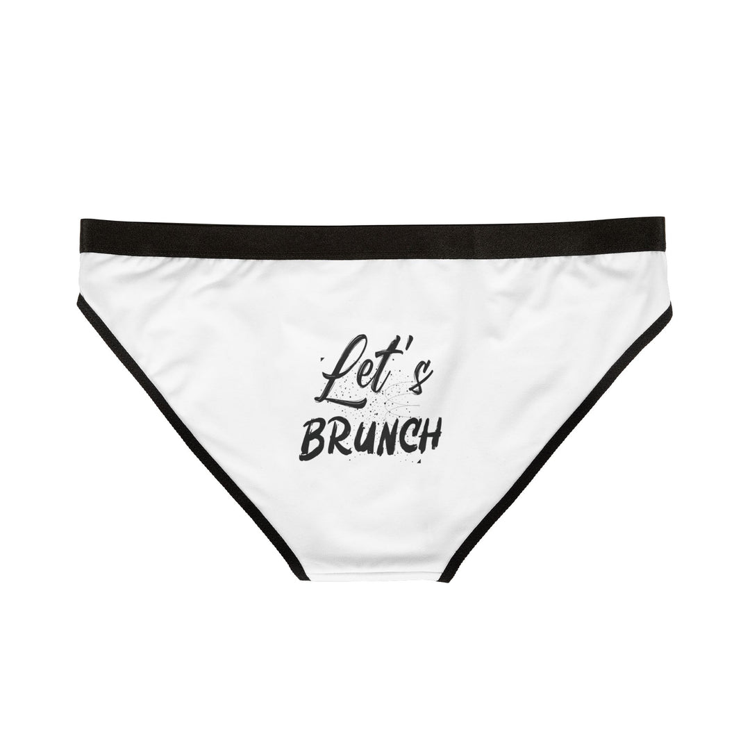 'Let's Brunch" Women's Underwear - Because Breakfast Isn't the Only Thing on Your Mind!