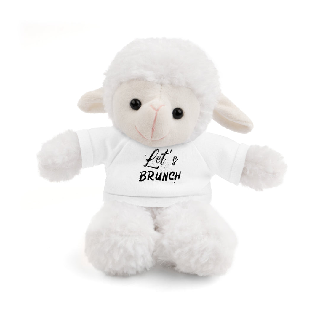 "Let's Brunch" Stuffed Animals with Tee = Cuddly Fun!