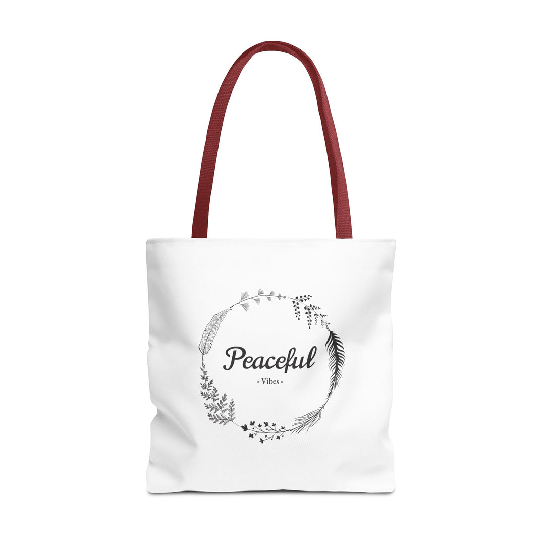 "Peaceful Vibes" Tote Bag