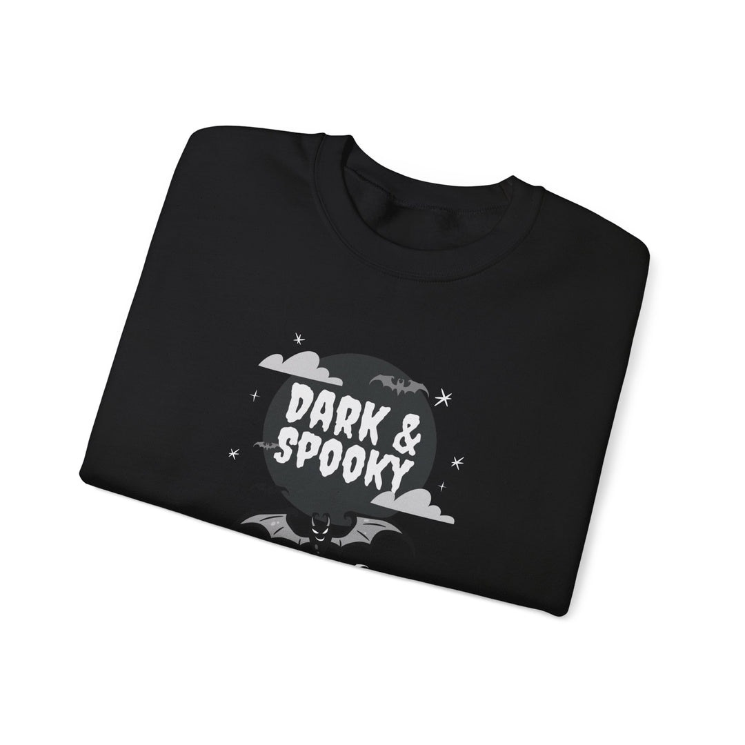 "Dark & Spooky" - Unleash Your Inner Fright Crewneck Sweatshirt