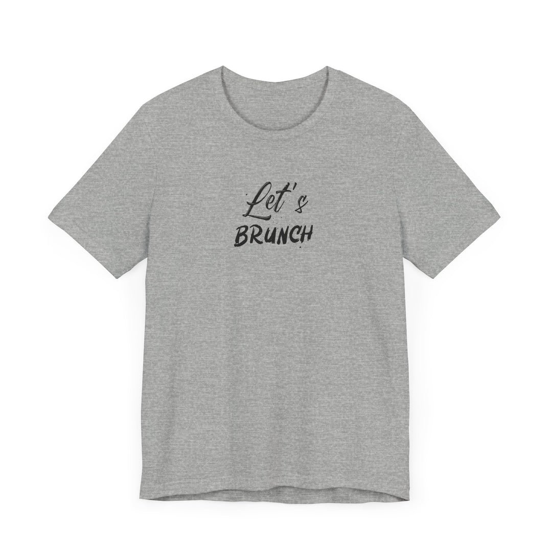 "Let's Brunch" Unisex Jersey Short Sleeve Tee