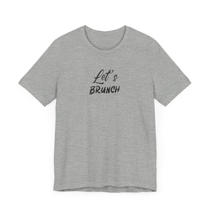 "Let's Brunch" Unisex Jersey Short Sleeve Tee