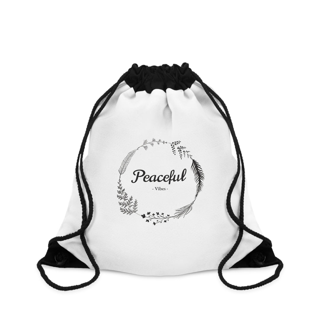 "Peaceful Vibes" Drawstring Bag