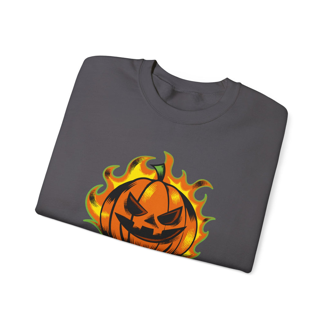 "HELL-O-WEEN" - Spook Tacular Comfort Crewneck Sweatshirt