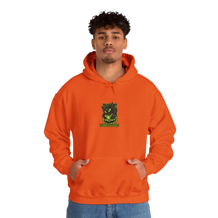 "Trick or Meow" - Spooky Purrfection! Hooded Sweatshirt