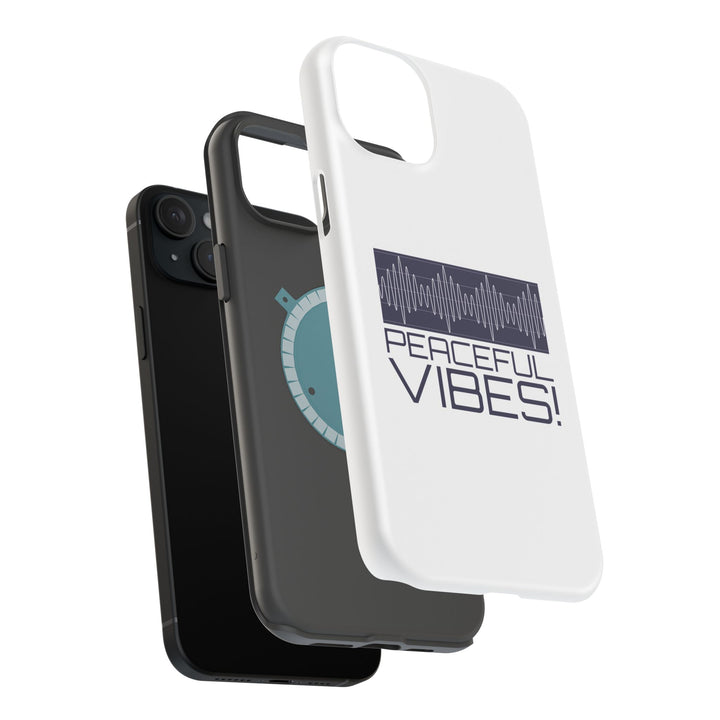 "Peaceful Vibes 2.0" Magnetic iPhone Tough Cases  - Where Tranquility Meets Toughness