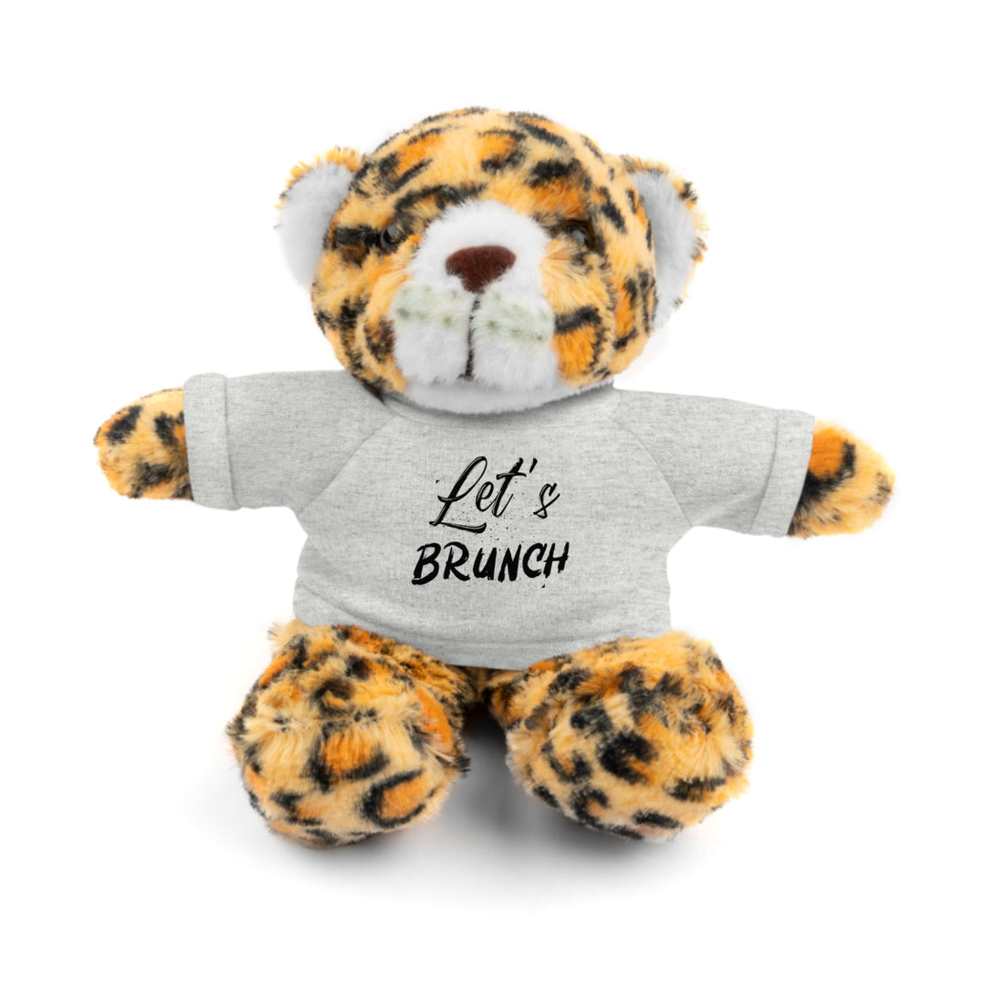 "Let's Brunch" Stuffed Animals with Tee = Cuddly Fun!