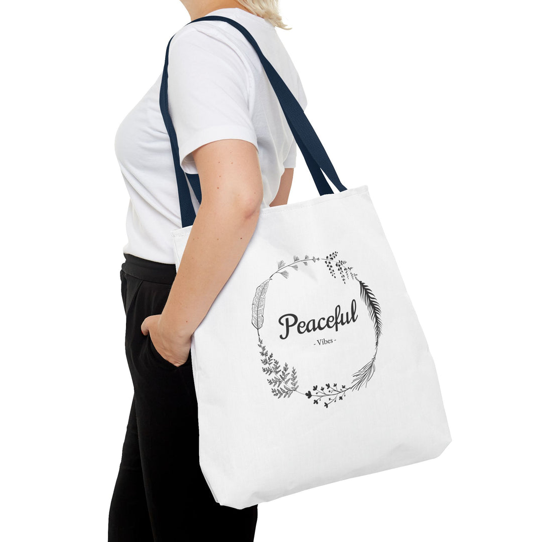 "Peaceful Vibes" Tote Bag