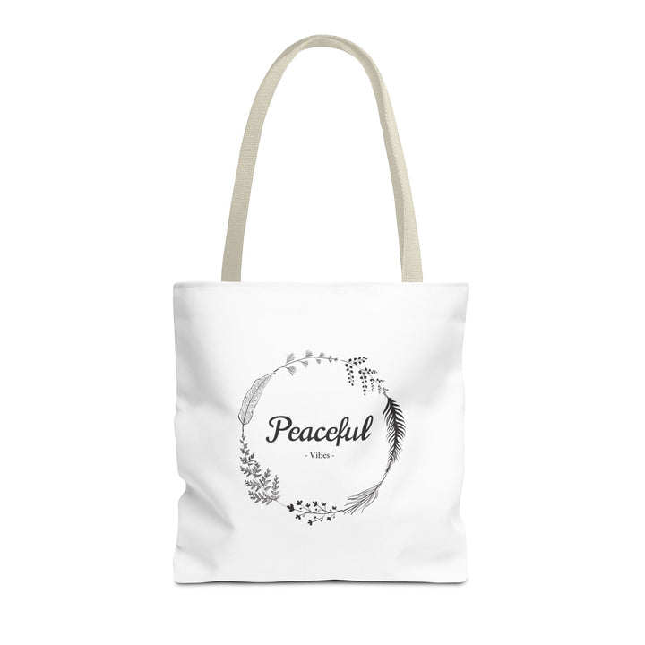 "Peaceful Vibes" Tote Bag