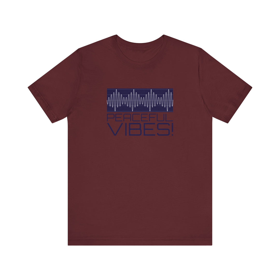 "Peaceful Vibes 2.0" Unisex Jersey Short Sleeve Tee