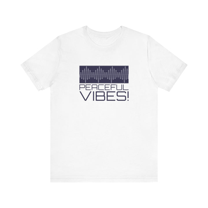 "Peaceful Vibes 2.0" Unisex Jersey Short Sleeve Tee