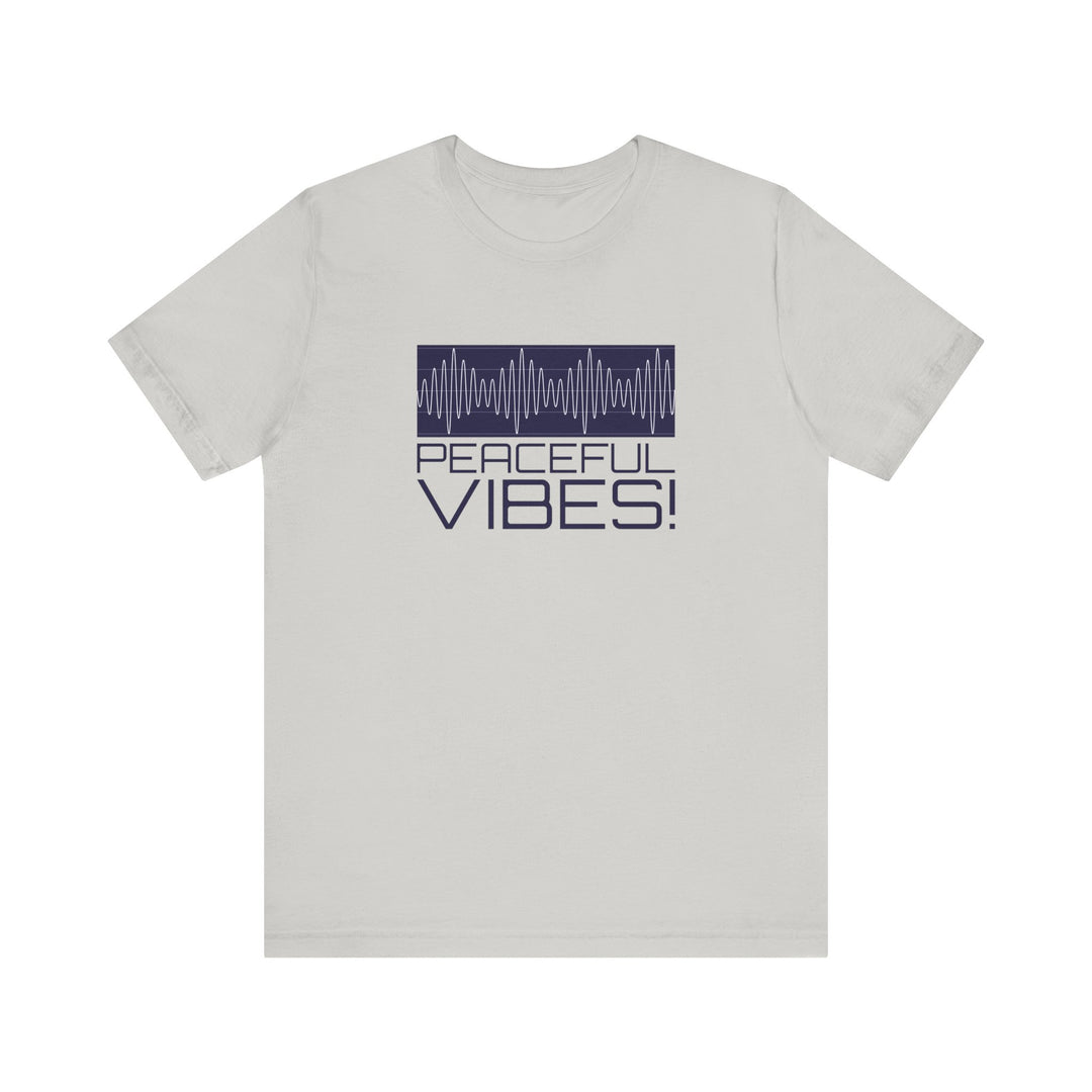 "Peaceful Vibes 2.0" Unisex Jersey Short Sleeve Tee