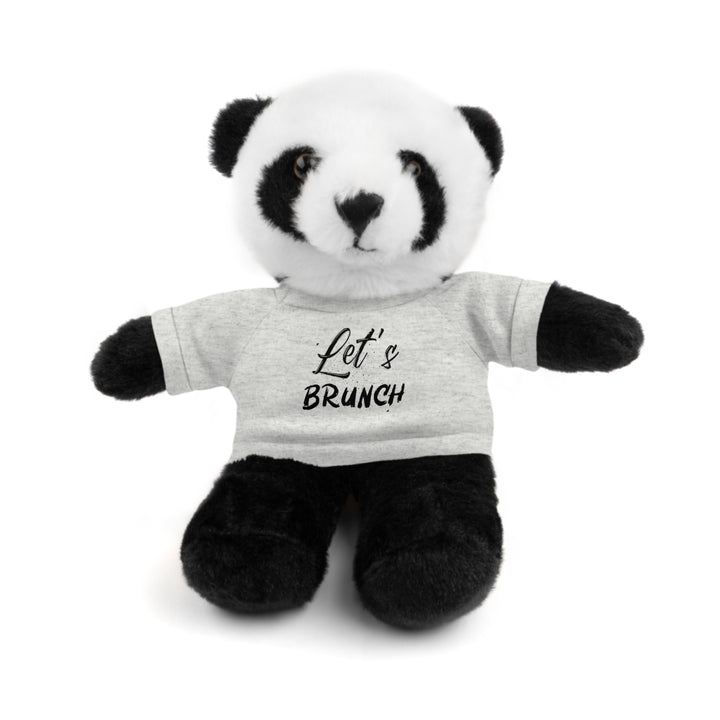 "Let's Brunch" Stuffed Animals with Tee = Cuddly Fun!