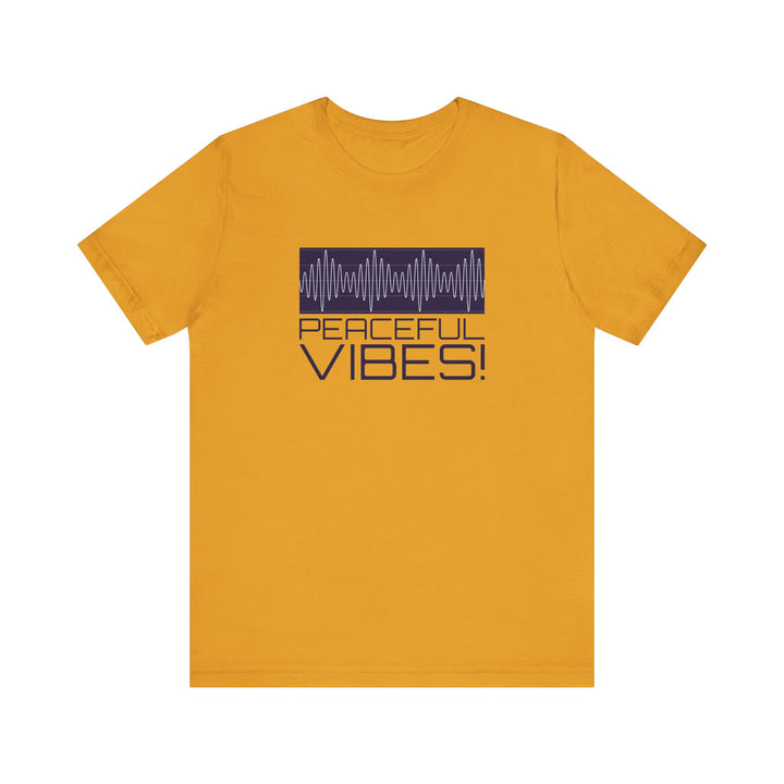 "Peaceful Vibes 2.0" Unisex Jersey Short Sleeve Tee