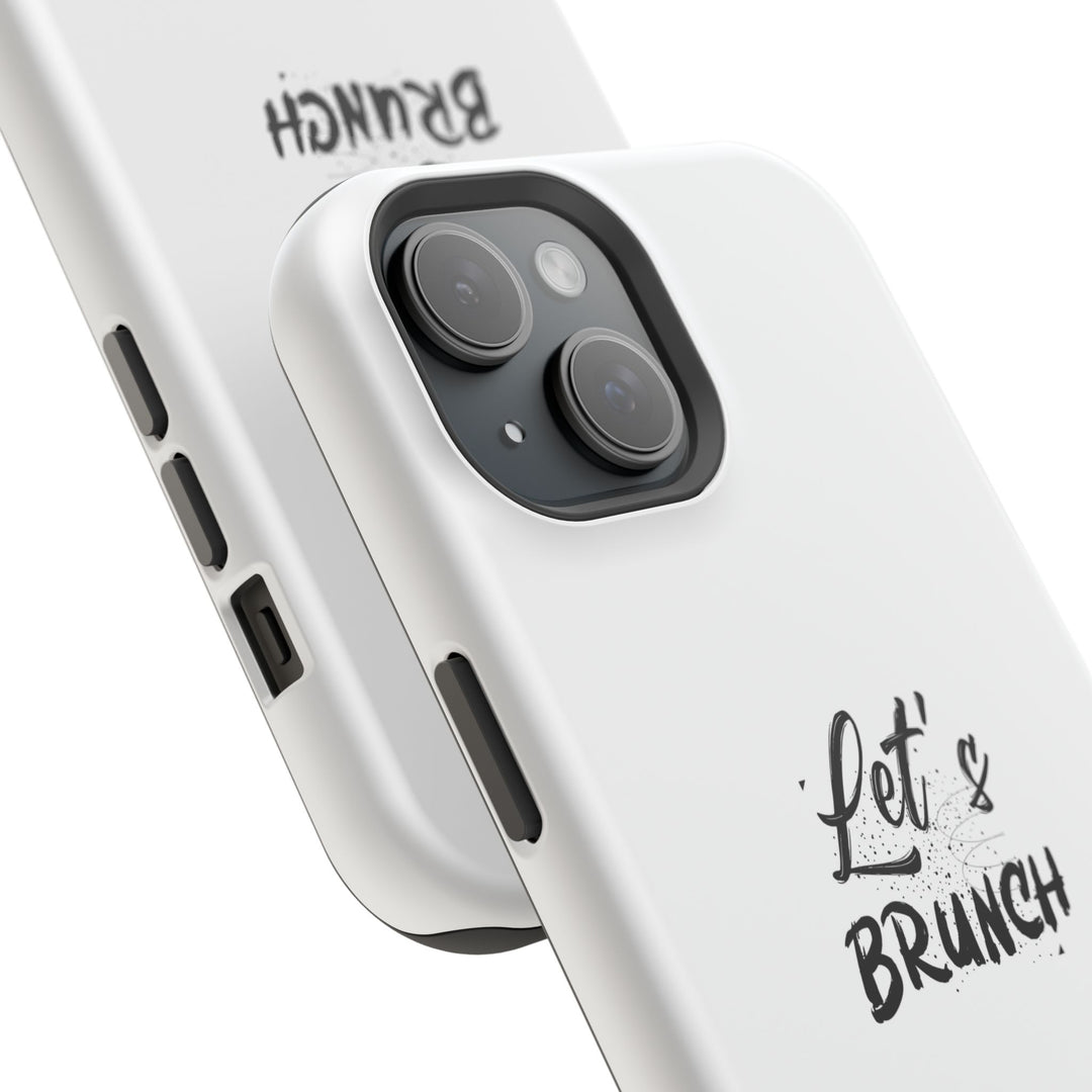 "Let's Brunch" Magnetic Tough Cases - Your Phone's New Bestie