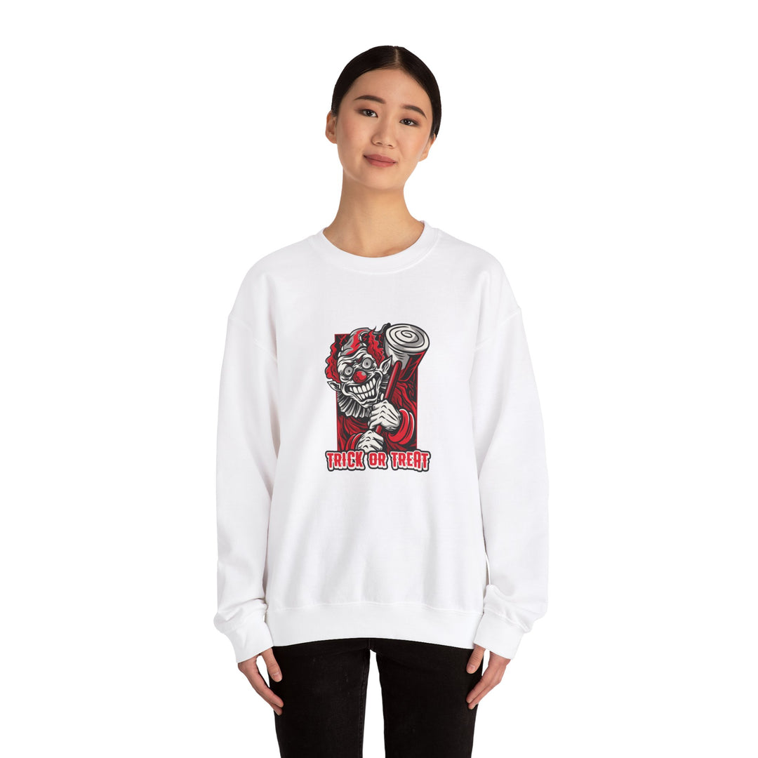 "Trick or Treat" - Hauntingly Fun  Crewneck Sweatshirt