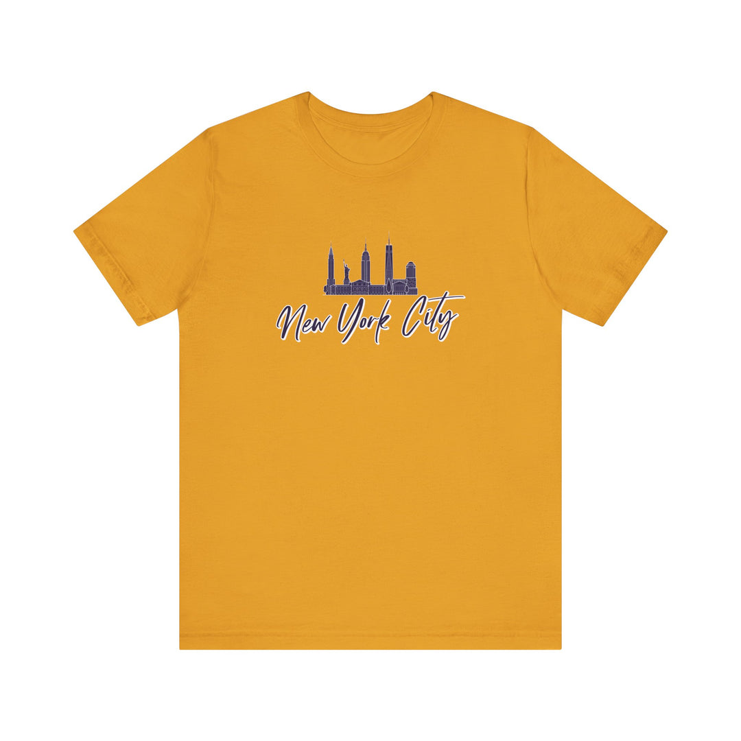 "New York City" Unisex Jersey Short Sleeve Tee