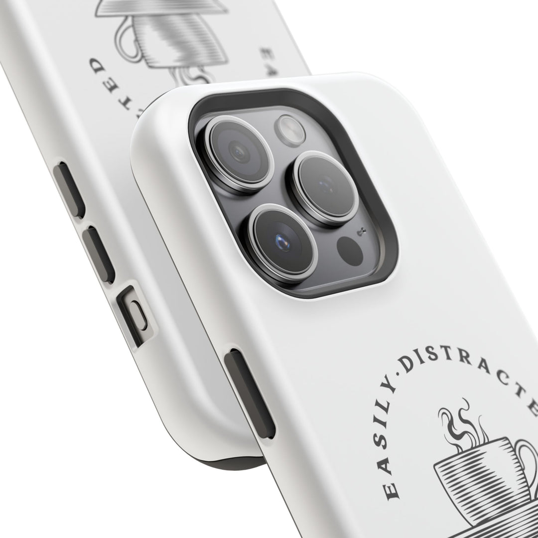 Easily Distracted By Coffee – Spill-Proof Your Distraction MagSafe® iPhone Case