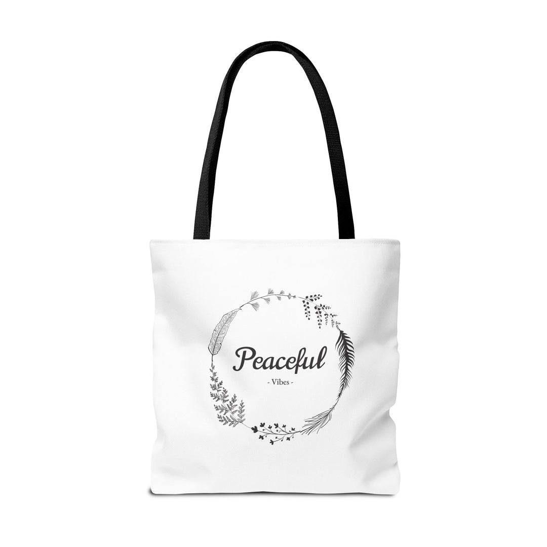 "Peaceful Vibes" Tote Bag