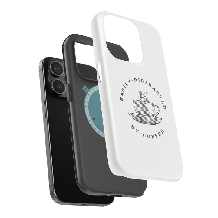 Easily Distracted By Coffee – Spill-Proof Your Distraction MagSafe® iPhone Case