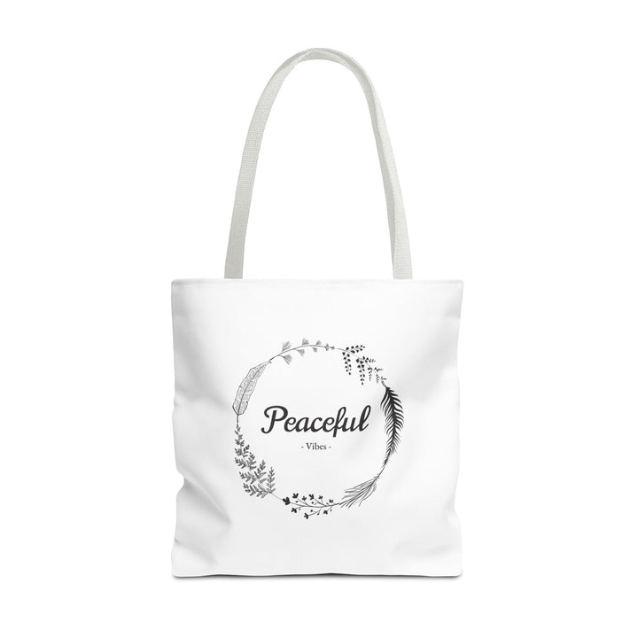 "Peaceful Vibes" Tote Bag