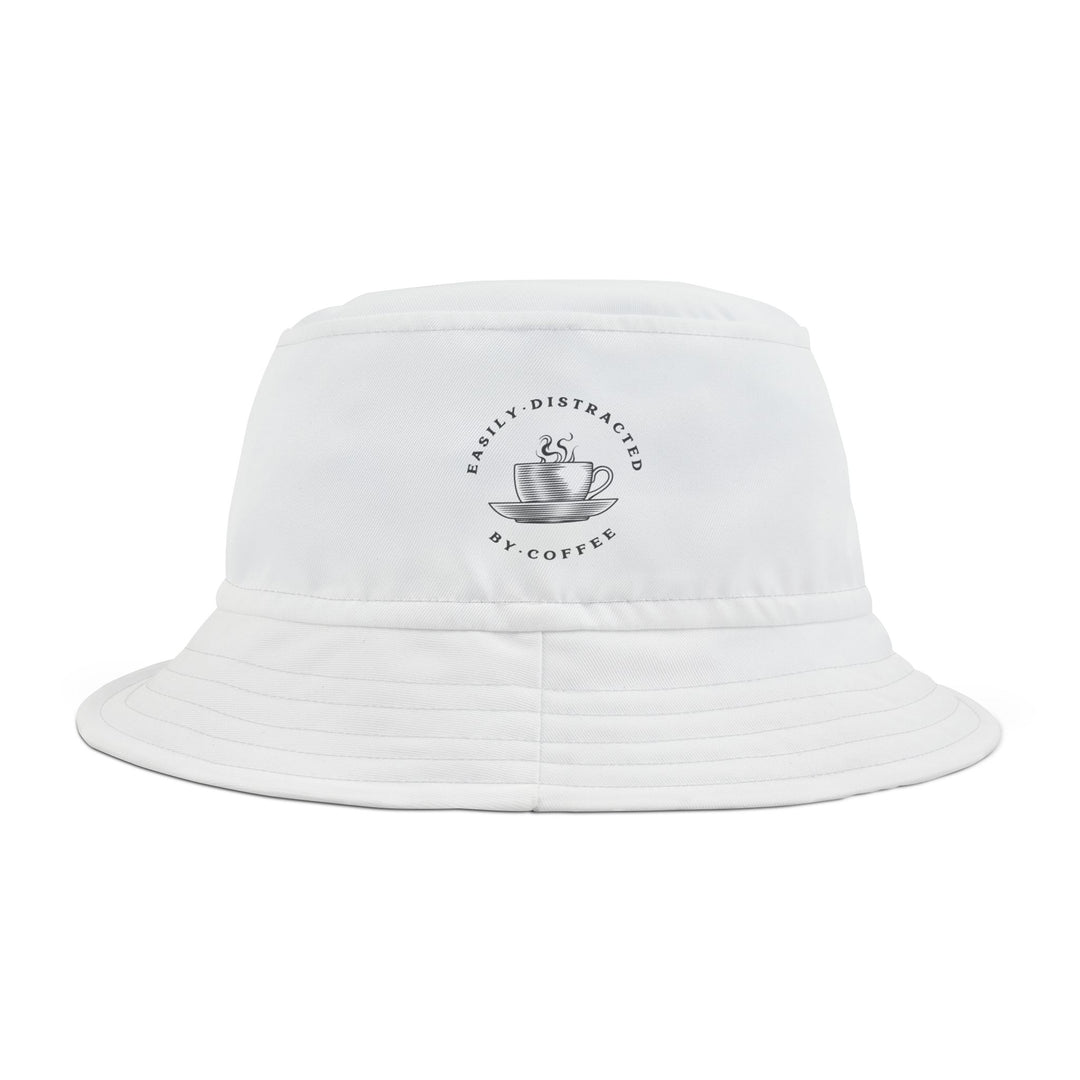 Easily Distracted By Coffee  Bucket Hat – Brewed for Style