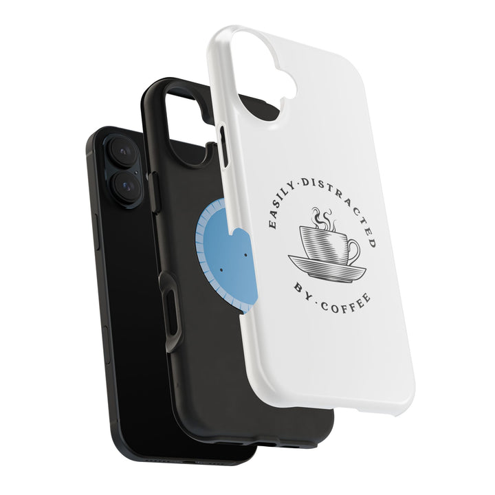 Easily Distracted By Coffee – Spill-Proof Your Distraction MagSafe® iPhone Case