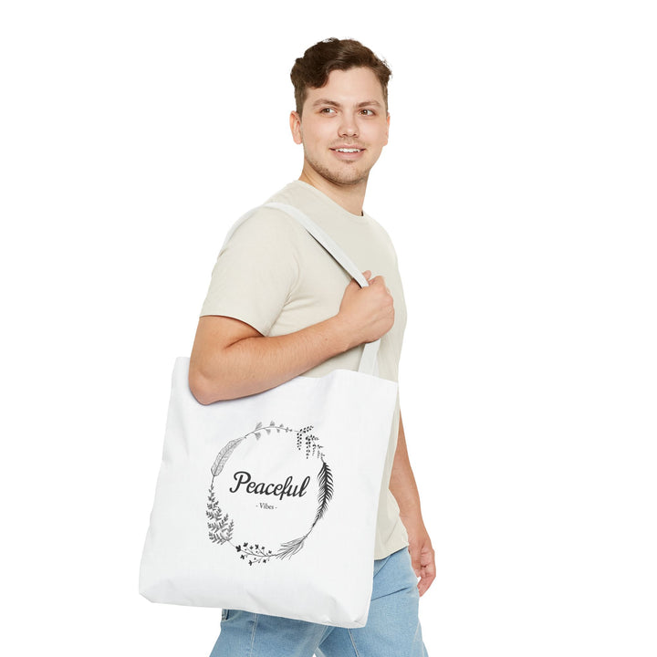 "Peaceful Vibes" Tote Bag