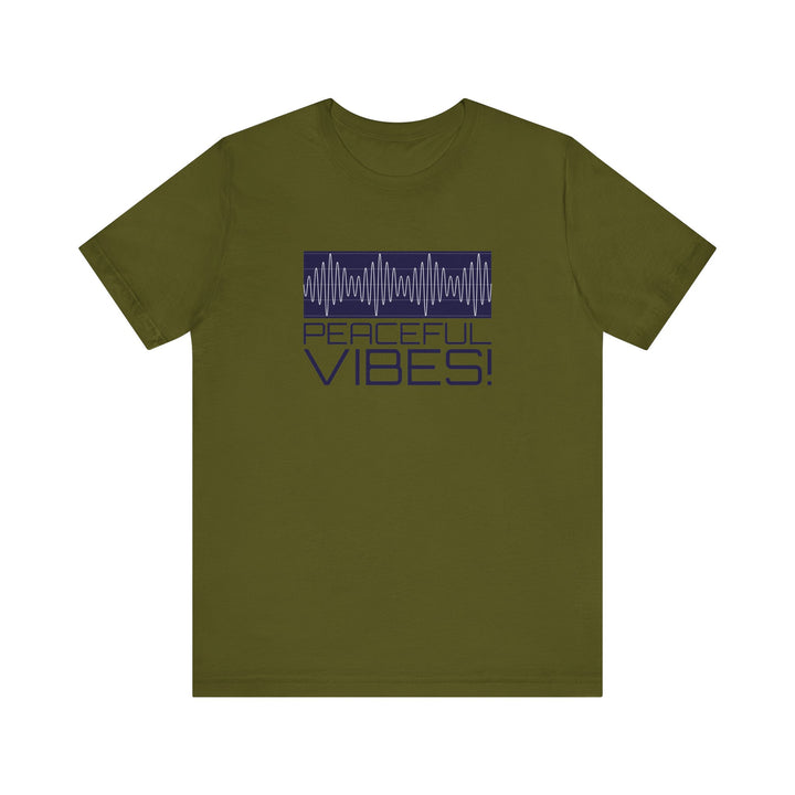 "Peaceful Vibes 2.0" Unisex Jersey Short Sleeve Tee