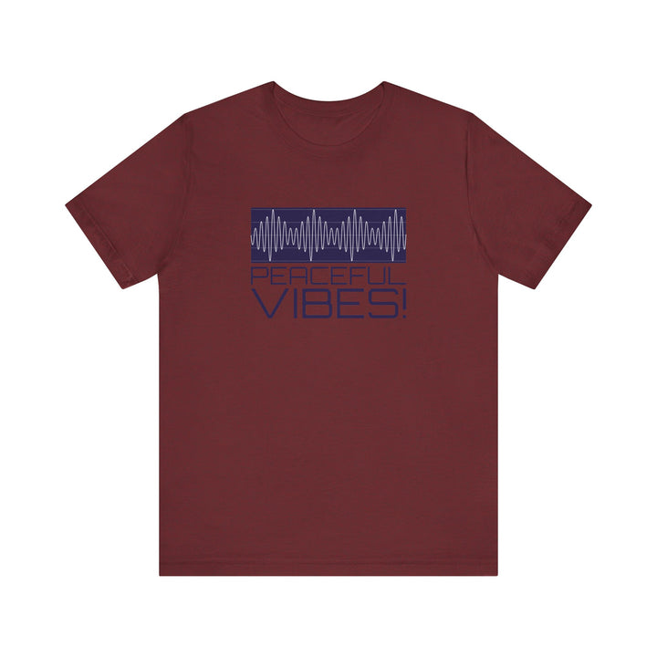 "Peaceful Vibes 2.0" Unisex Jersey Short Sleeve Tee