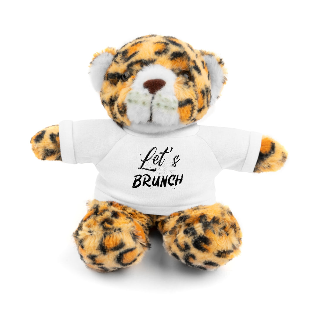 "Let's Brunch" Stuffed Animals with Tee = Cuddly Fun!