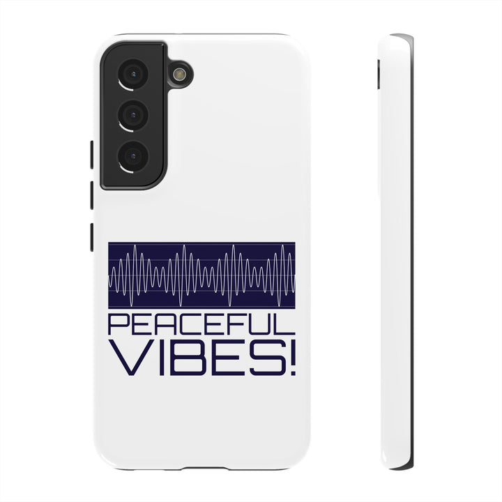 "Peaceful Vibes 2.0" Tough Cases For Androids