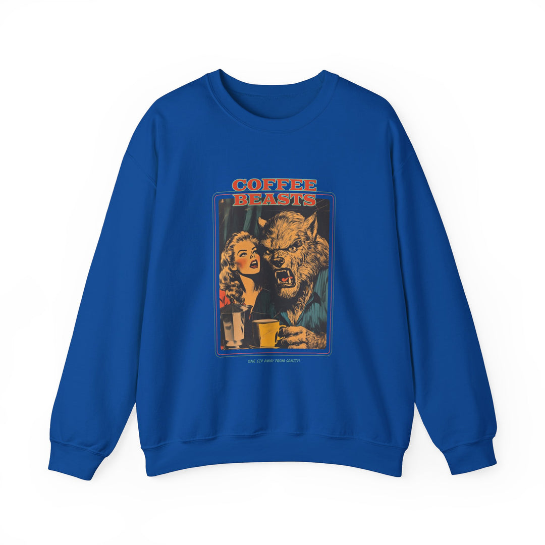 "Coffee Beasts" - Unleash Your Inner Beast Crewneck Sweatshirt