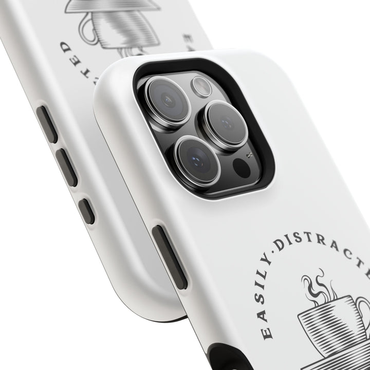 Easily Distracted By Coffee – Spill-Proof Your Distraction MagSafe® iPhone Case