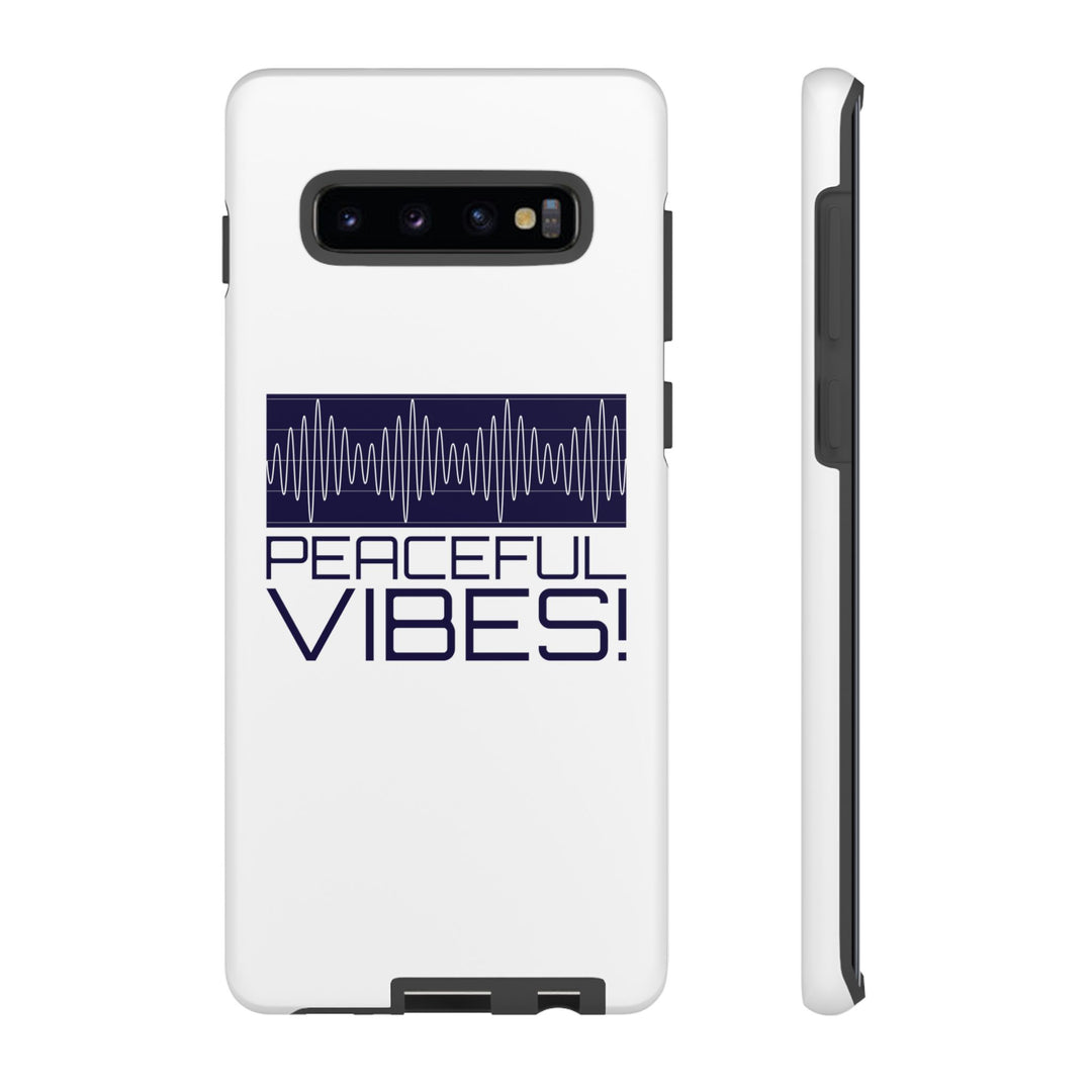 "Peaceful Vibes 2.0" Tough Cases For Androids