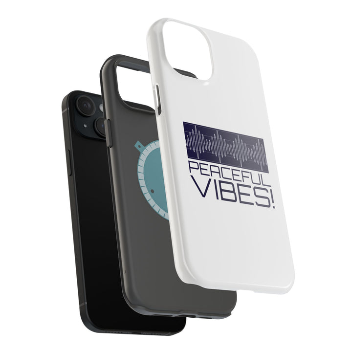 "Peaceful Vibes 2.0" Magnetic iPhone Tough Cases  - Where Tranquility Meets Toughness