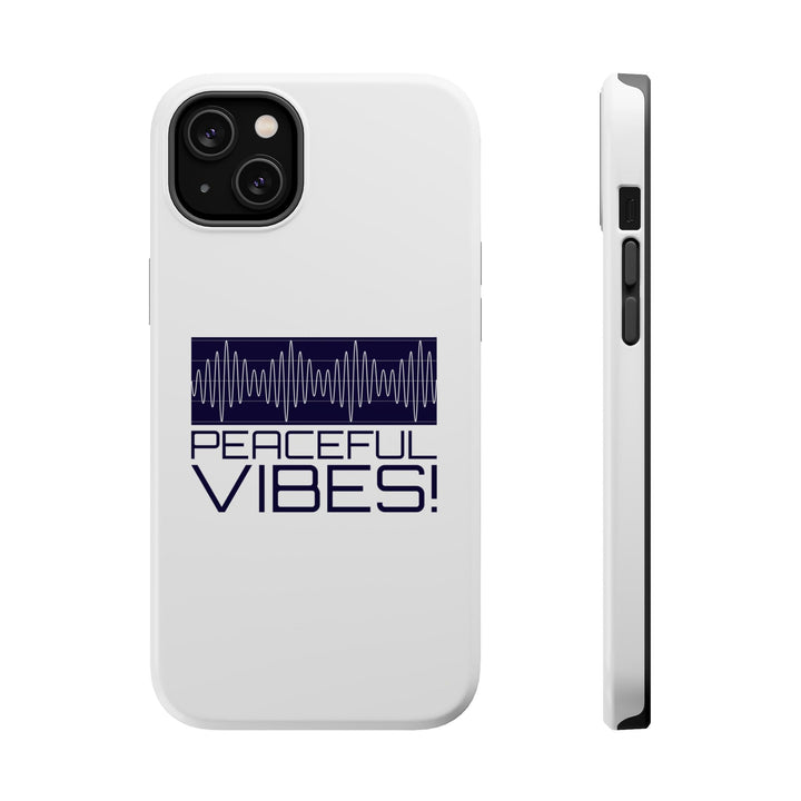 "Peaceful Vibes 2.0" Magnetic iPhone Tough Cases  - Where Tranquility Meets Toughness