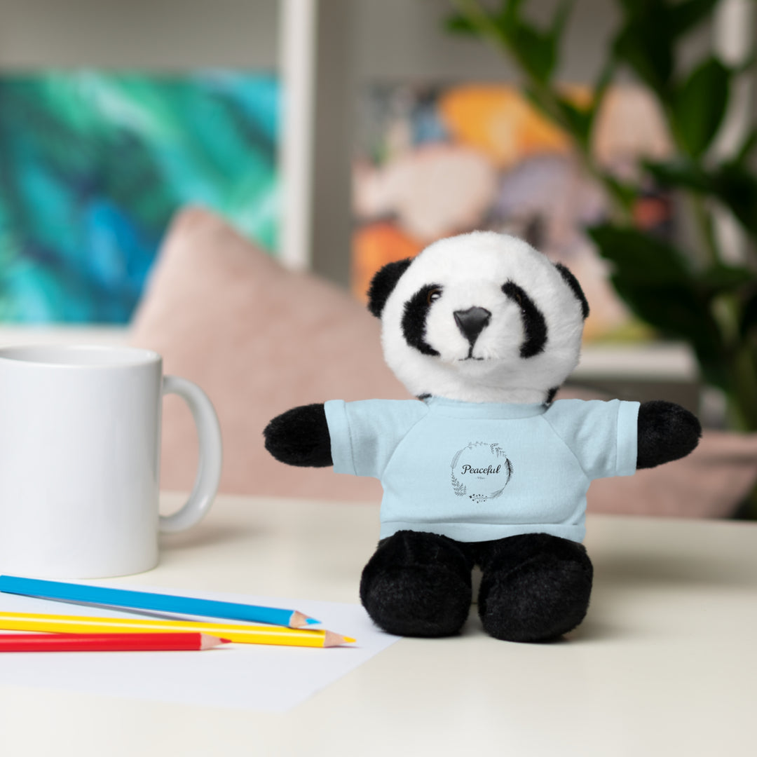 "Peaceful Vibes" Stuffed Animals with Tee