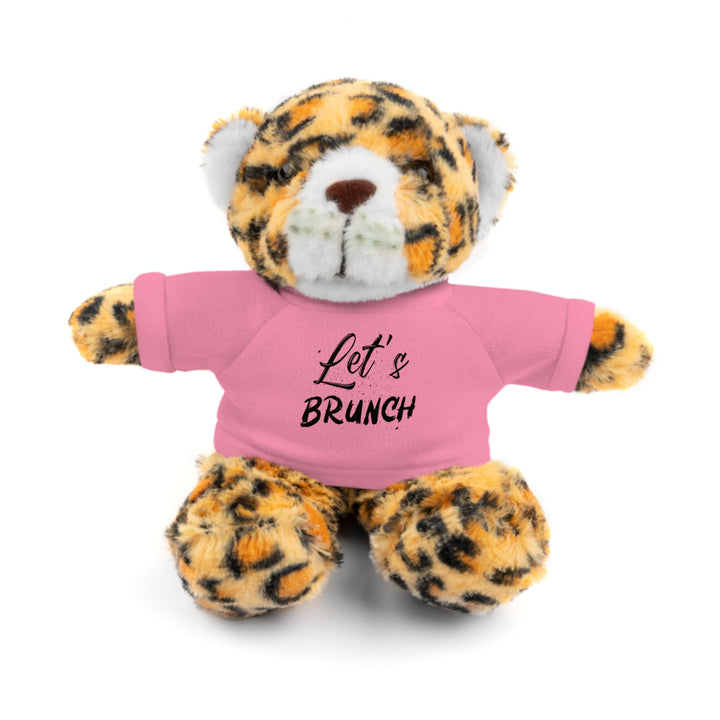 "Let's Brunch" Stuffed Animals with Tee = Cuddly Fun!