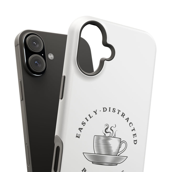 Easily Distracted By Coffee – Spill-Proof Your Distraction MagSafe® iPhone Case