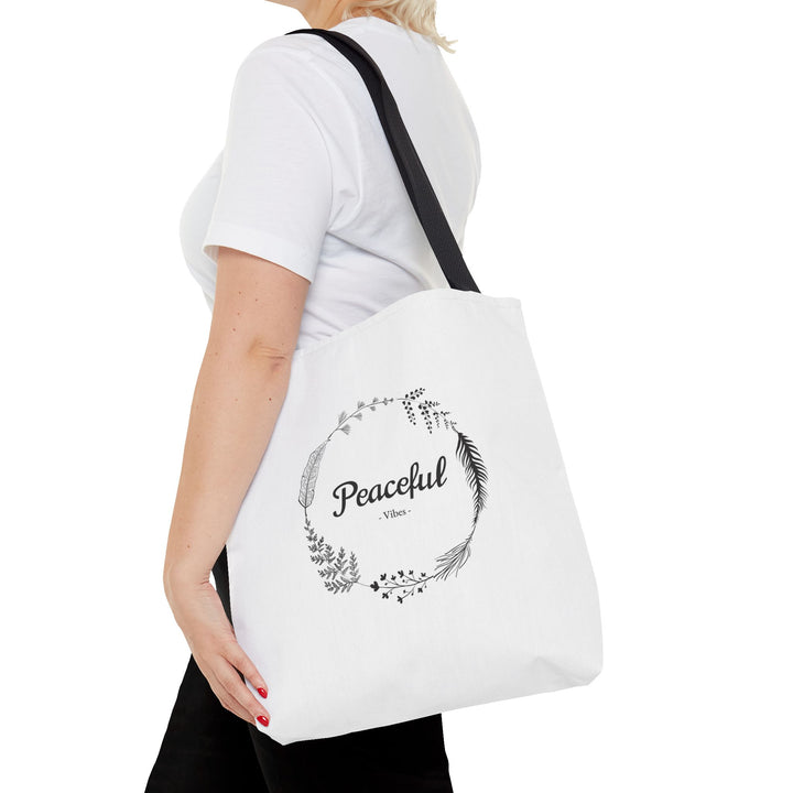 "Peaceful Vibes" Tote Bag