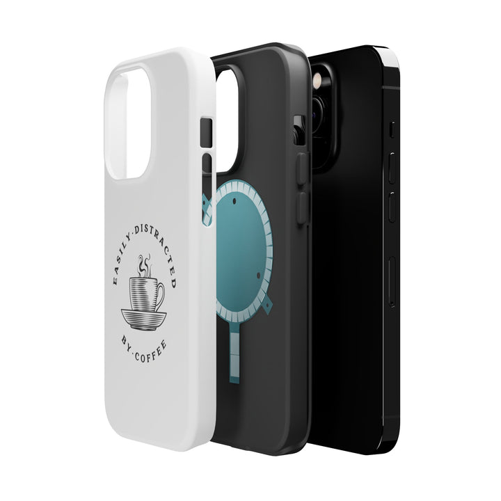 Easily Distracted By Coffee – Spill-Proof Your Distraction MagSafe® iPhone Case