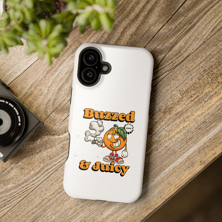 Buzzed & Juicy – Squeeze Me, I’m Toasted | MagSafe® iPhone Case