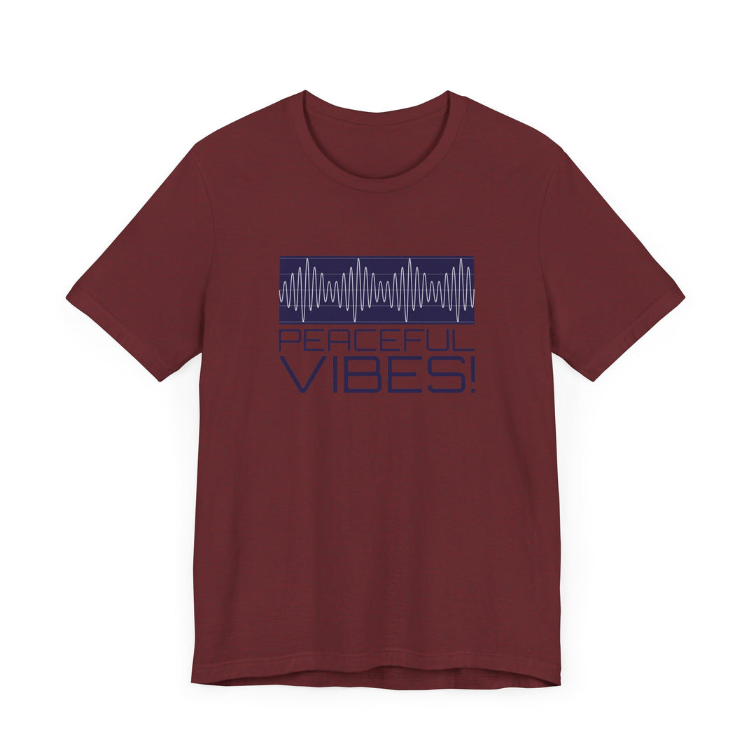 "Peaceful Vibes 2.0" Unisex Jersey Short Sleeve Tee